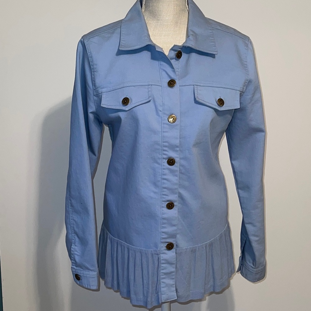 Simply Noelle Lace & Ruffle Jacket